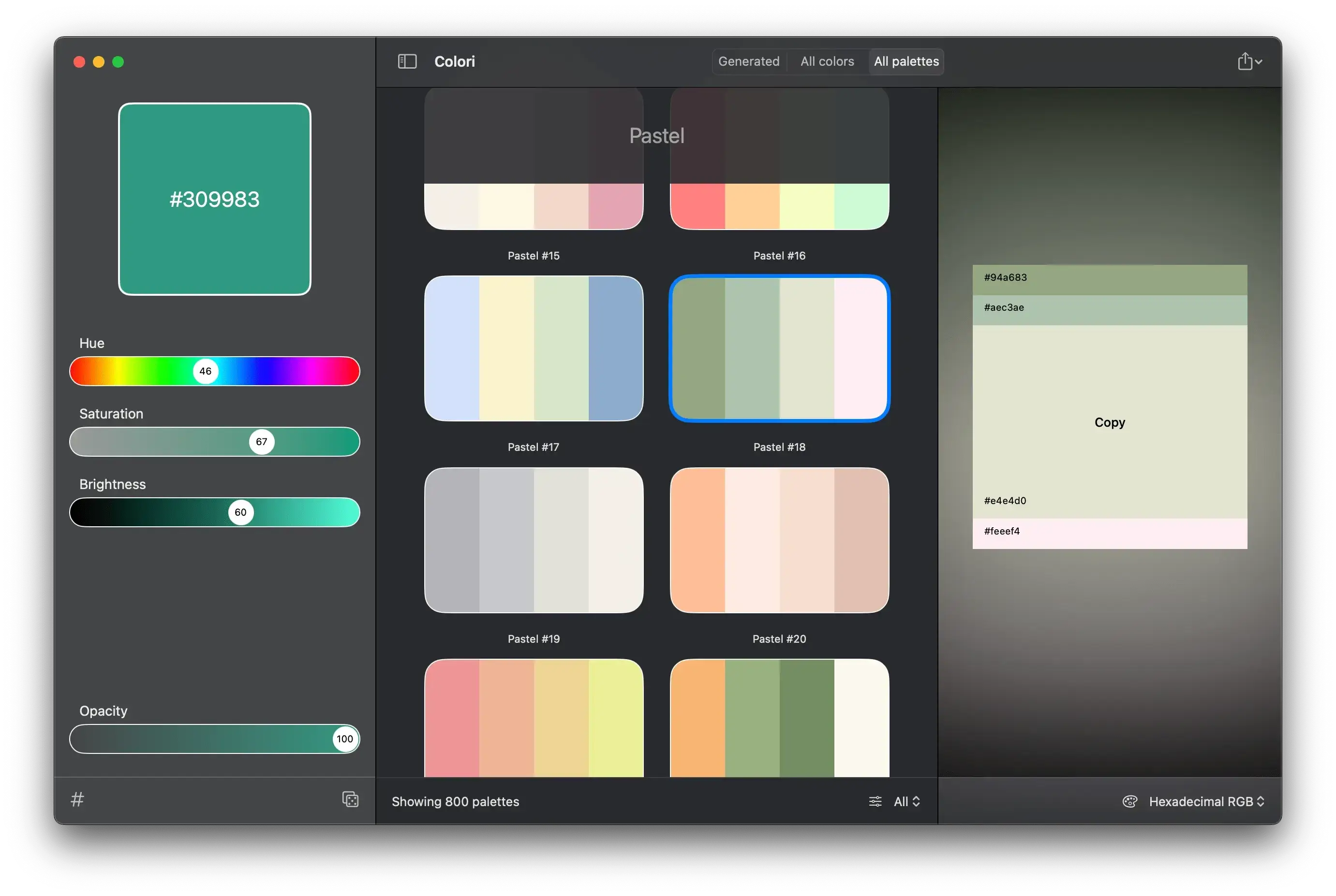 mac软件coloruiformacv13彩色取样识别工具